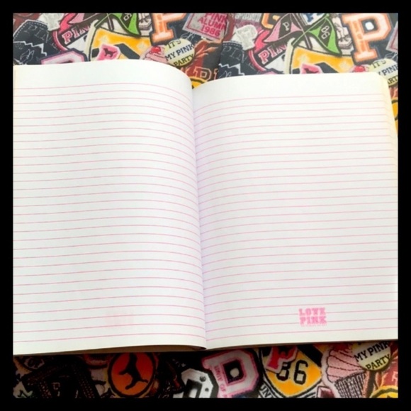 Rare Victorias Secret Pink Vintage Composition Notebook - Picture 3 of 5